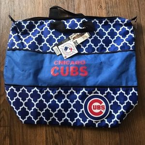Chicago Cubs expandable tote bag